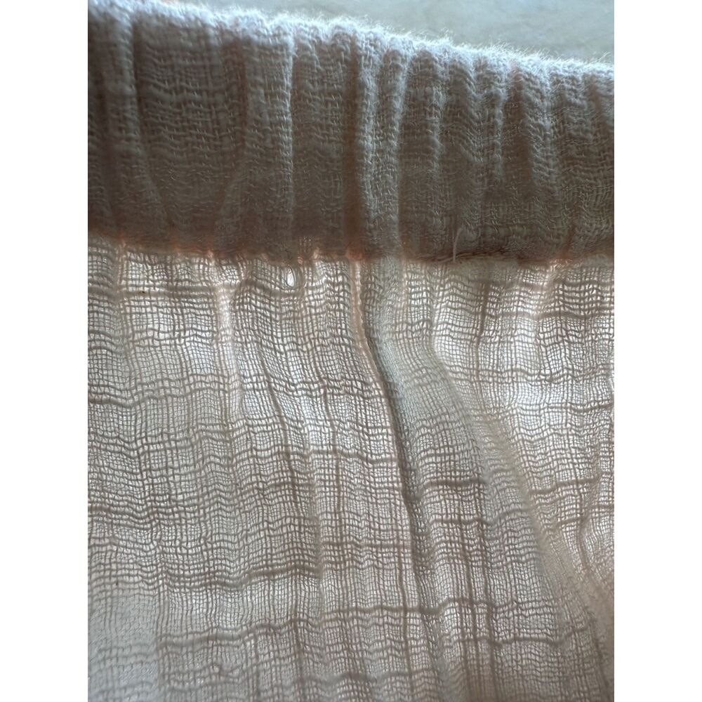 Free People free-est Getaway Skirt XL Ballet Slipper Pink Gauze Boho Ruffle NWOT - Picture 11 of 13